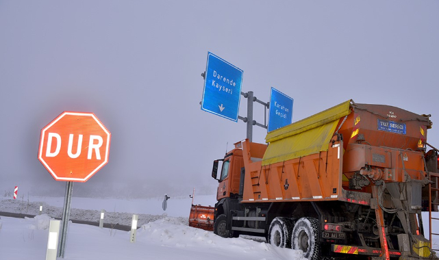 Malatya’da 324 Mahalle Yolu Araç Trafiğine Kapalı