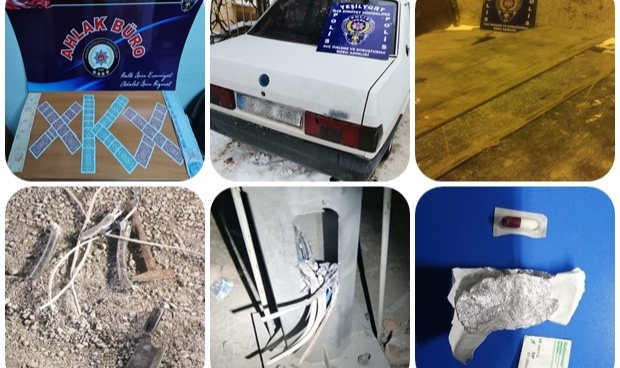 Malatya’da Yakalama Emri Bulunan 63 Kişi Yakalandı