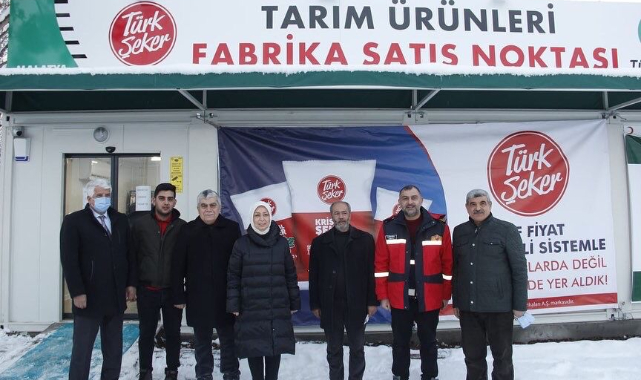 Milletvekili Çalık, Malatya Şeker Fabrikası Satış Noktasını Ziyaret Etti