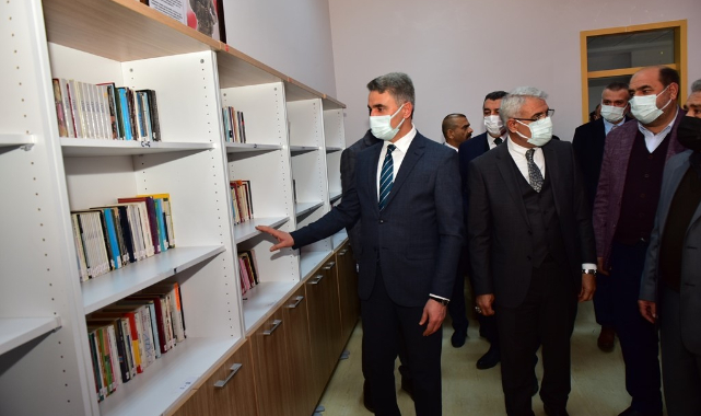 Şehit Mehmet Çelik Adına Kütüphane Açıldı