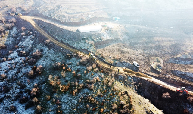 Üreticinin Yol Sorununu Başkan Güder Çözdü