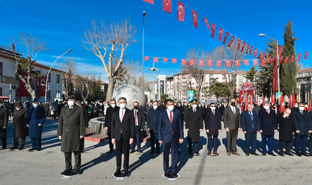 Atatürk’ün Malatya’ya Gelişinin 91. Yılı Töreni Yapıldı
