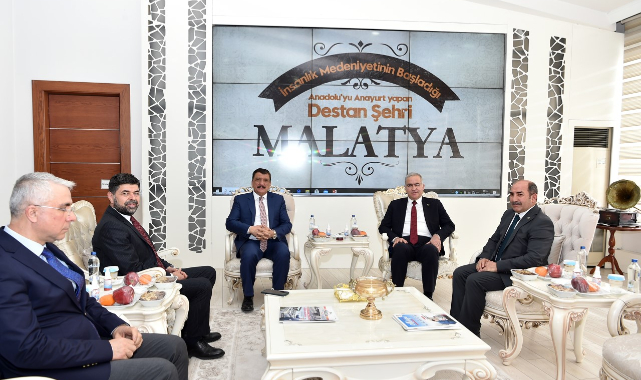 Bakan Yardımcısı Ergüneş, Başkan Gürkan’ı Ziyaret Etti
