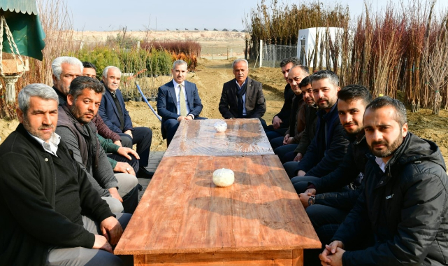 Başkan Çınar, Fidancı Esnafı İle İstişare Etti