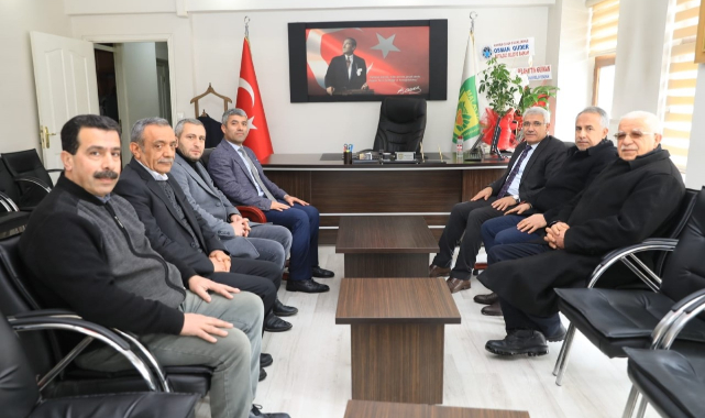 Başkan Güder, Esnaf Temsilcilerini Ziyaret Etti