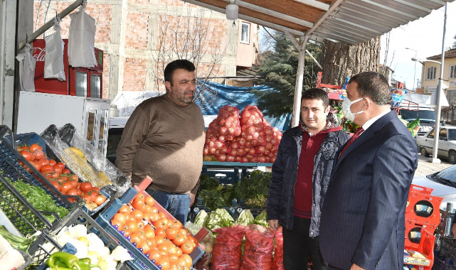 Başkan Gürkan, Dilek Mahallesini Ziyaret Etti