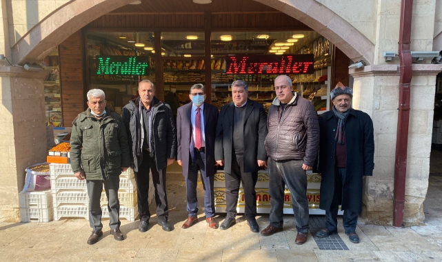 Emniyet Müdürü Dağdeviren, Kayısıcı Esnafı İle Bir Araya Geldi