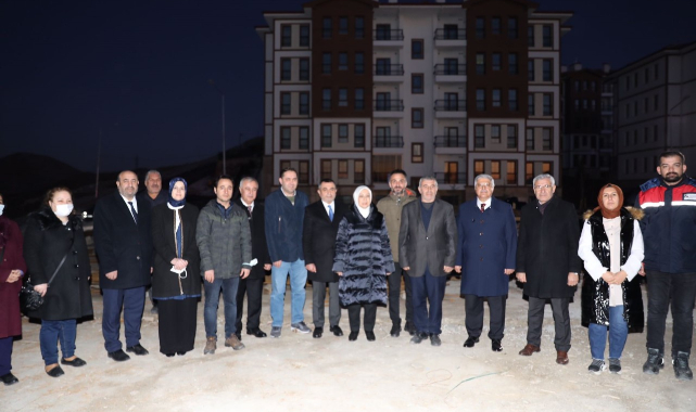 Gelincik Tepesi’ndeki Ailelere Sürpriz Ziyaret Yapıldı