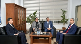 Gürkan, Kadastro İl Müdürü Sadioğlu’nu Ziyaret Etti