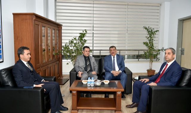 Gürkan, Kadastro İl Müdürü Sadioğlu’nu Ziyaret Etti