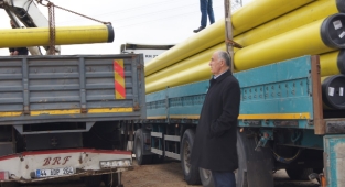 Hekimhan Doğalgaza Kavuşuyor