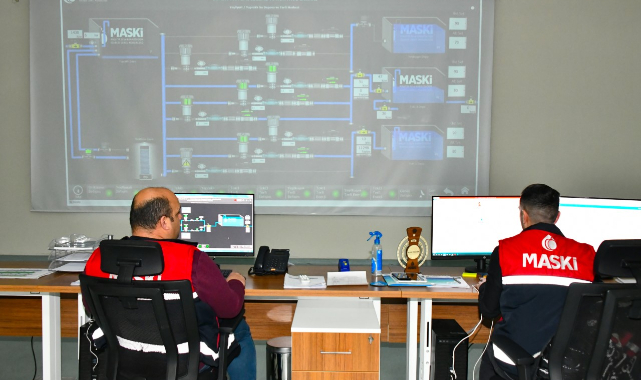 MASKİ, SCADA Sistemi İle Suları Anlık İzliyor