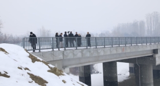 Milletvekili Çalık, Hanımınçiftliği Köprüsünü İnceledi