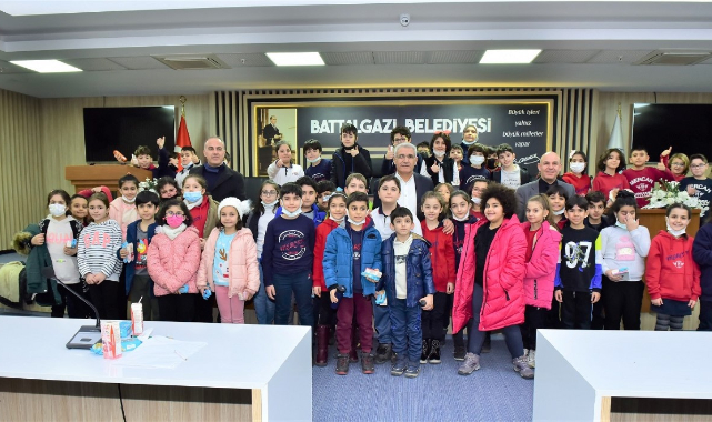 Minik Öğrenciler, Battalgazi Belediyesi’ni Gezdi
