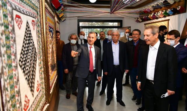 Türkmenistan Ankara Büyükelçisi, Yeşilyurt’u Gezdi