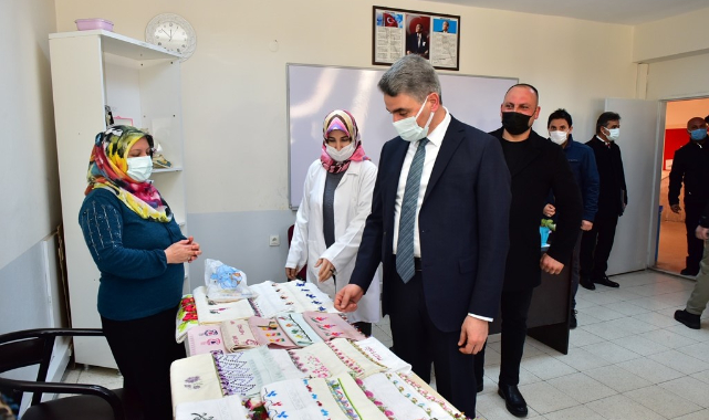 Vali Baruş, Gedik ve Gündüzbey Mahalle Muhtarlarını Ziyaret Etti