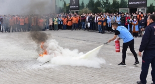 Yangın Öncesi Alınması Gereken Tedbirler Anlatıldı