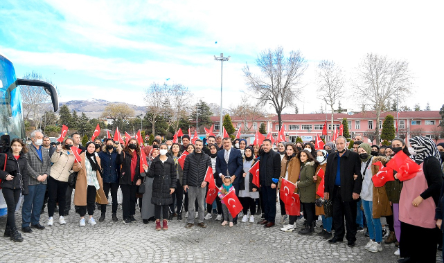 44 Öğrenci Çanakkale’ye Uğurlandı