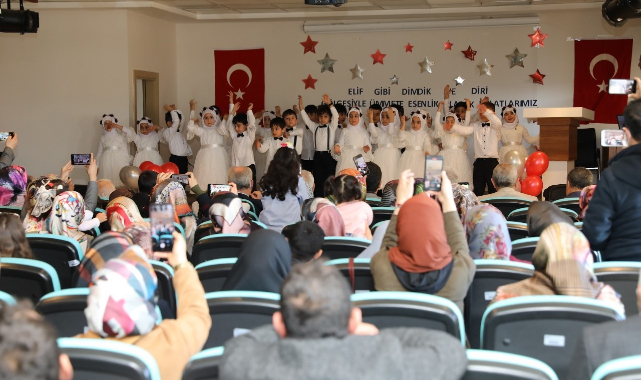 Başkan Güder, 4-6 Yaş Öğrencilerin Kur’an Törenine Katıldı