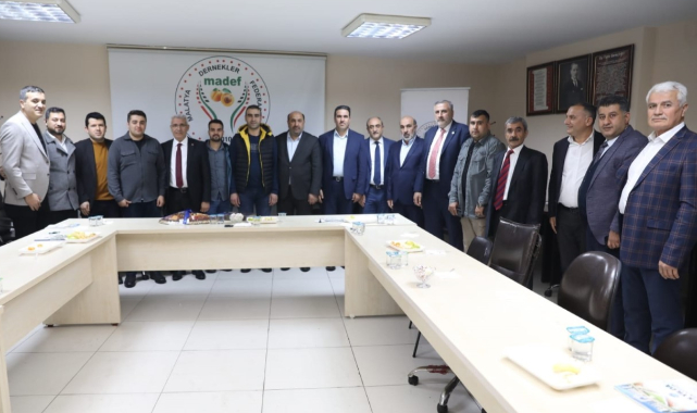 Başkan Güder, MADEF Yönetimi İle İstişarede Bulundu