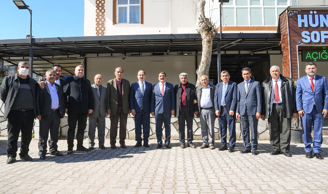 Başkan Gürkan,  Nakliyeciler Sitesini Ziyaret Etti