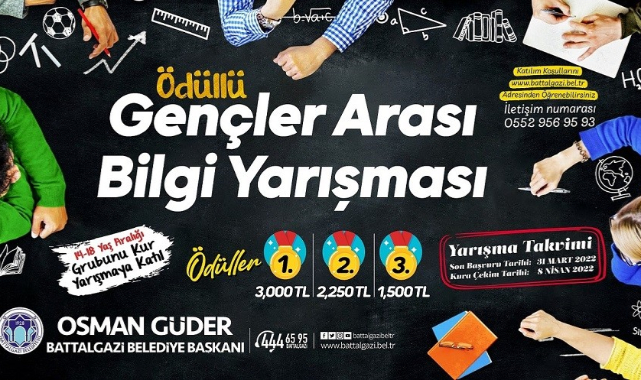 Ödüllü Bilgi Yarışması Başvuruları Sürüyor
