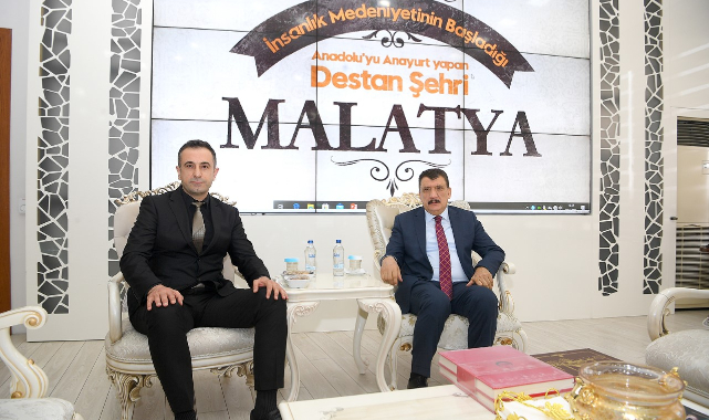 BİK Müdürü Yalınbaş, Başkan Gürkan’ı Ziyaret Etti