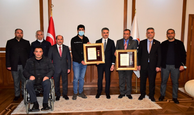 Gazilerimize Devlet Övünç Madalyası ve Beratı Verildi