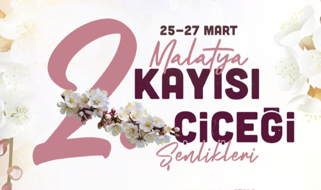 Kayısı Çiçeği Şenlikleri 25 Mart’ta Başlayacak