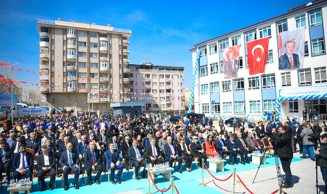Rıdvan Mertöz Ortaokulu Düzenlenen Törenle Hizmete Girdi