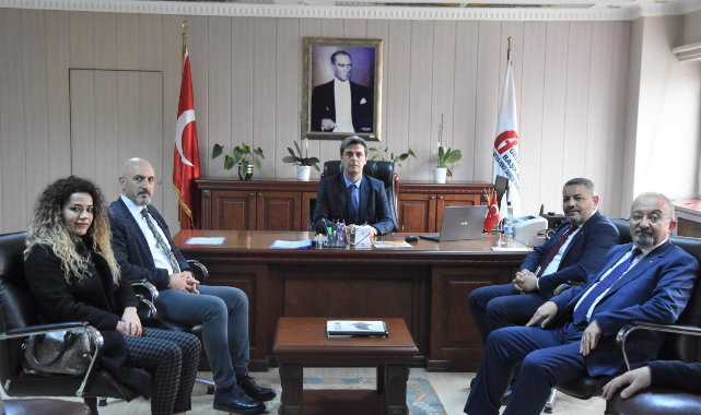 Sadıkoğlu, Vergi Dairesi Başkanı Balıkçı’yı Ziyareti Etti