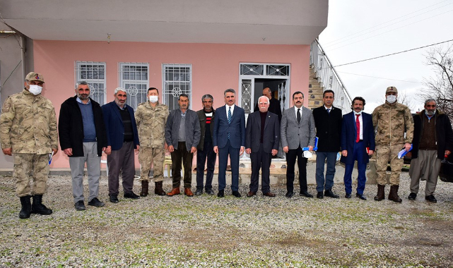Vali Baruş, Toygar ve Boran Mahallelerini Ziyaret Etti