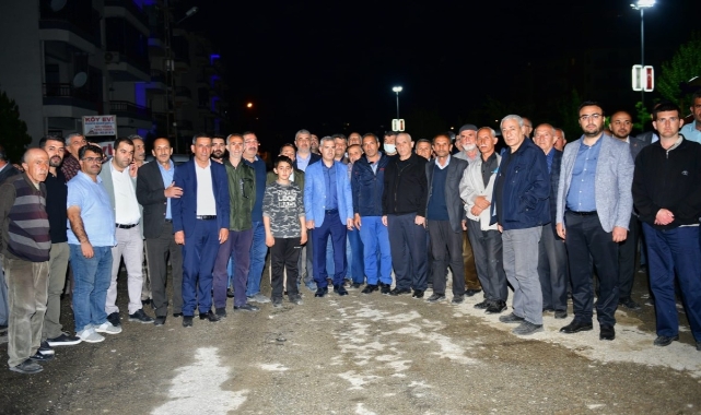 Başkan Çınar, Karakavak Mahalle Sakinleriyle Bir Araya Geldi