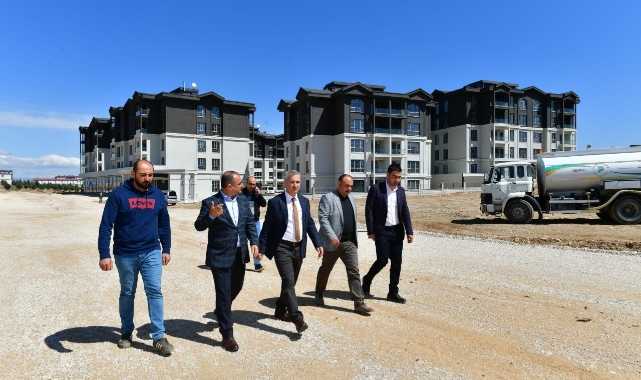 Başkan Çınar, Topsöğüt’te Yol Açma Ve Genişletme Çalışmalarını İnceledi