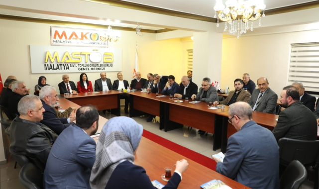 Başkan Güder, MASTÖB Yönetimi İle Bir Araya Geldi