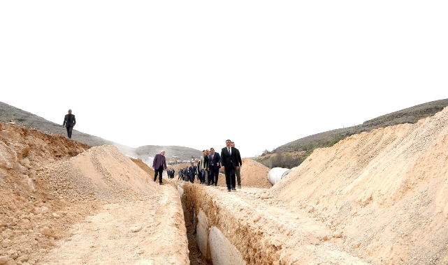 Başkan Gürkan, Batı Kolektörü Çalışmalarını İnceledi