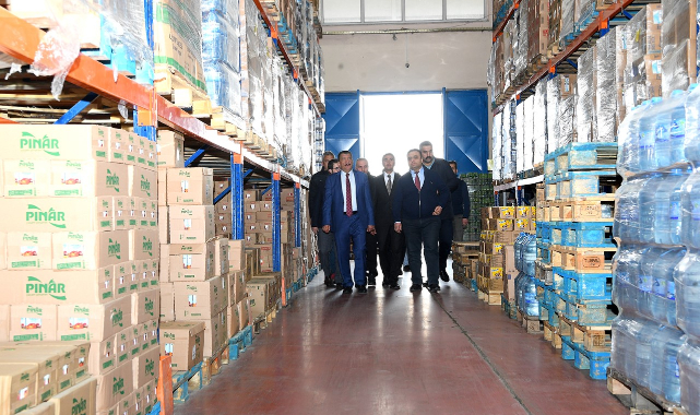 Başkan Gürkan, Esenlik Genel Müdürlüğü Depolarını İnceledi