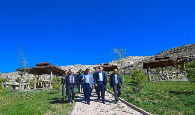 Başkan Gürkan, Gençlik Kampı İnşaat Alanında İncelemelerde Bulundu