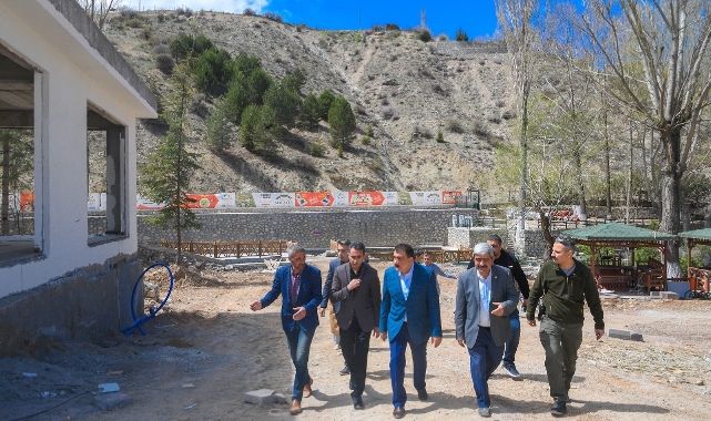 Başkan Gürkan, Horata Mesire Alanında İnceleme Yaptı