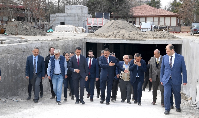 Başkan Gürkan, Millet Kütüphanesi Otoparkını İnceledi
