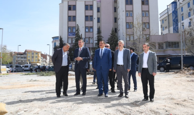 Başkan Gürkan, Tellal Pazarı Alanını İnceledi