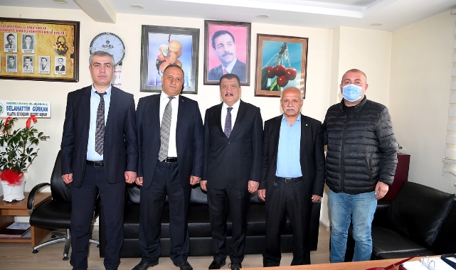 Başkan Gürkan, Yeşilyurt İlçesi STK'larını Ziyaret Etti