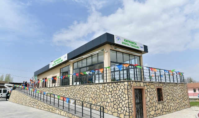 Kaynarca Sosyal Tesisleri Hizmete Sunuluyor