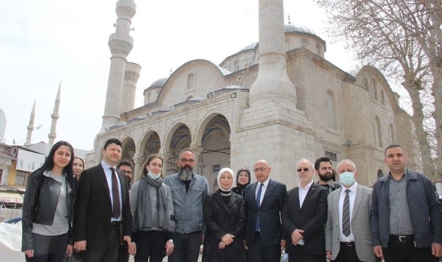 Milletvekili Çalık, Yeni Camii’nde İncelemelerde Bulundu