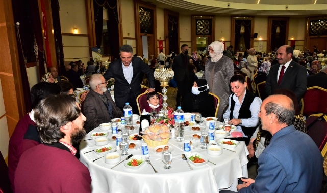 Vali Baruş, Şehit ve Gazi Ailelerine İftar Verdi