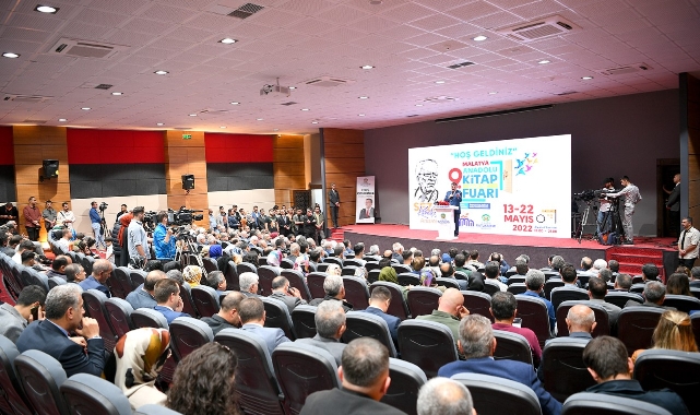 9.Malatya Anadolu Kitap ve Kültür Fuarı Açıldı