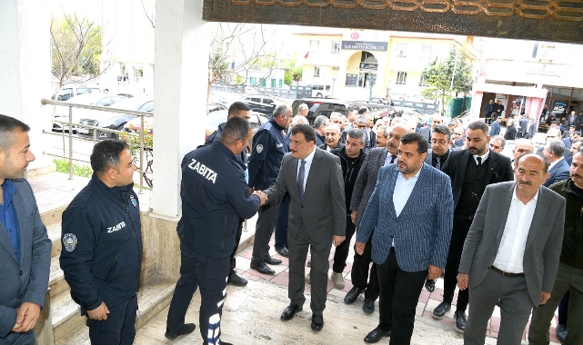 Başkan Gürkan, Doğanşehir’de Çeşitli Temaslarda Bulundu