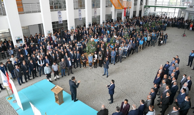 Başkan Gürkan, Personelle Bayramlaştı