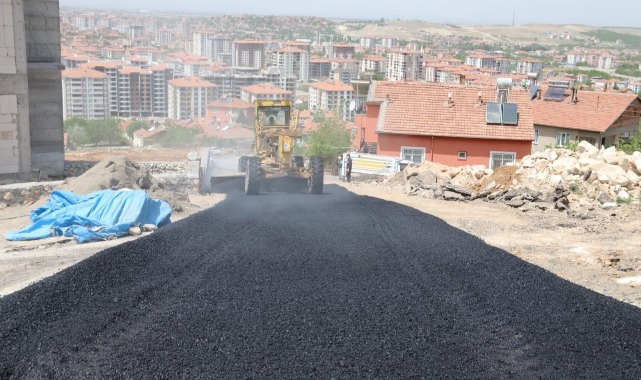 Battalgazi’de Asfalt Çalışmaları Devam Ediyor