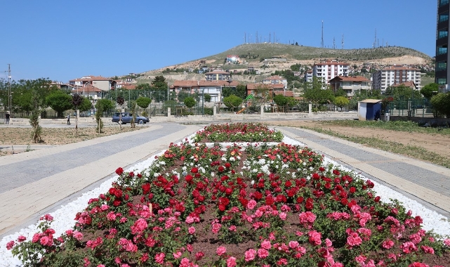 Battalgazi’deki Gül Bahçesinde Çalışmalar Sürüyor